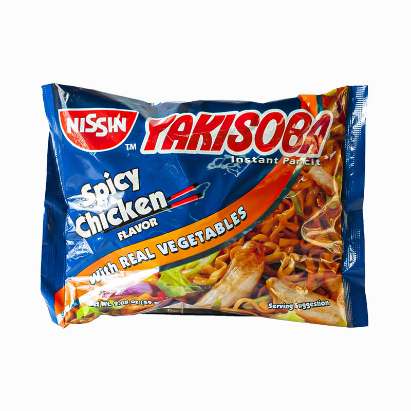 Nissin Yakisoba Instant Pancit Spicy Chicken 59g