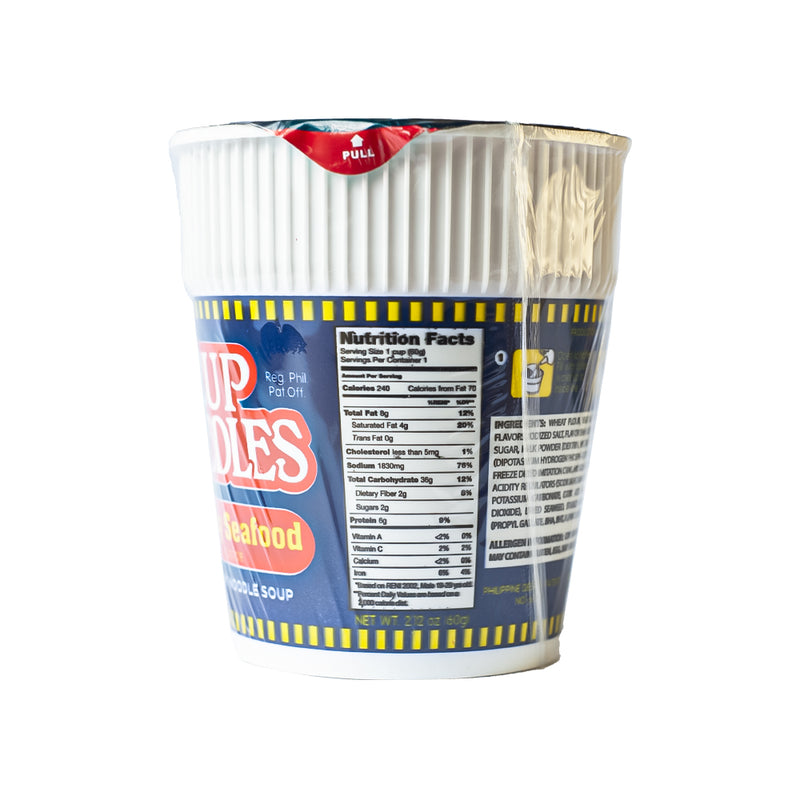 Nissin Cup Noodles Spicy Seafoods 60g