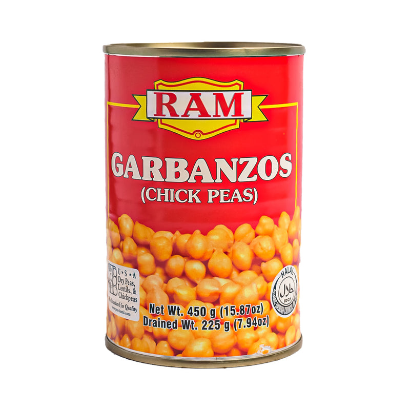 Ram Garbanzos Chick Peas 450g