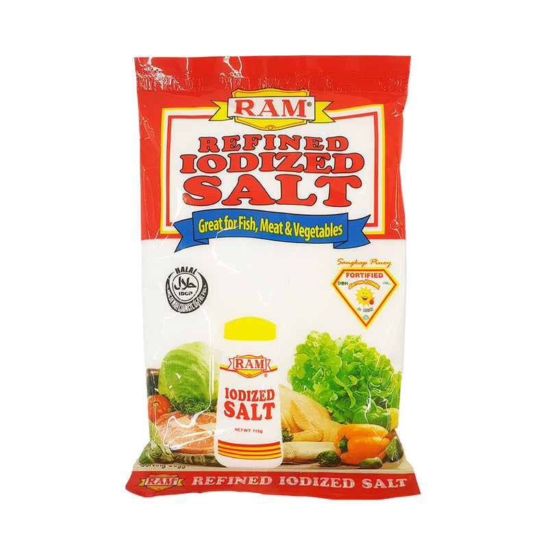 Ram Refined Iodized Salt 250g