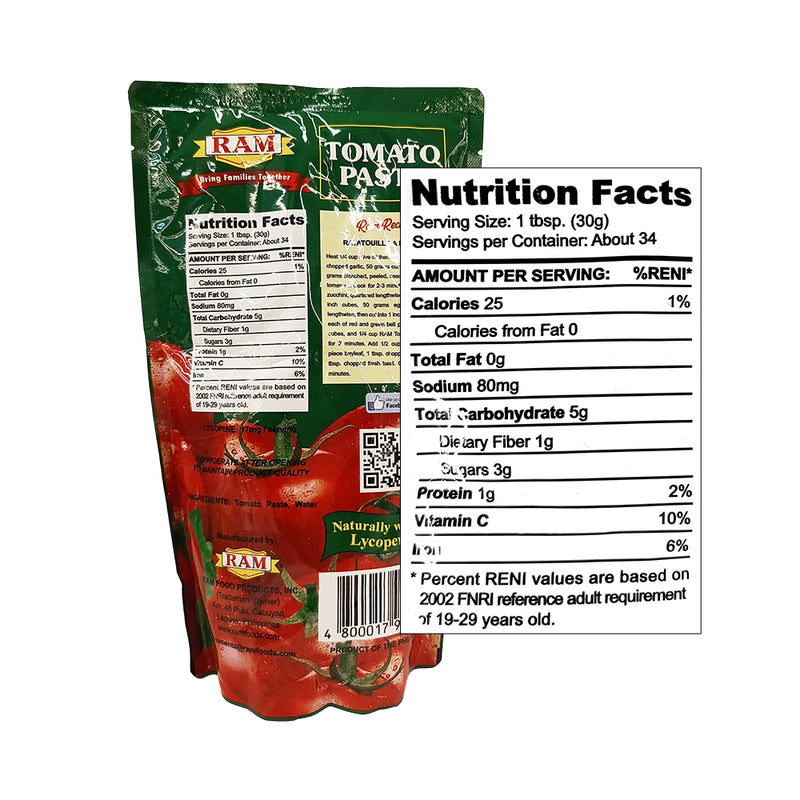 Ram Tomato Paste SUP 1kg