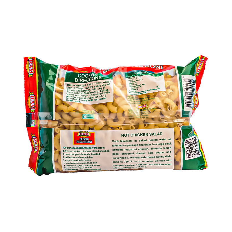 Ram Elbow Premium Macaroni 400g