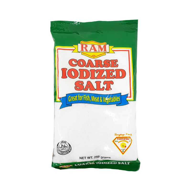 Ram Coarse Iodized Salt 250g