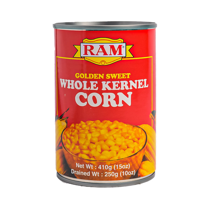 Ram Golden Sweet Whole Kernel Corn 410g