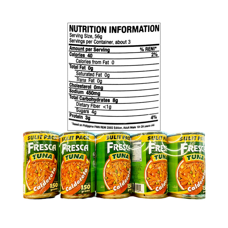 Fresca Tuna Flakes Afritada 150g x 5's