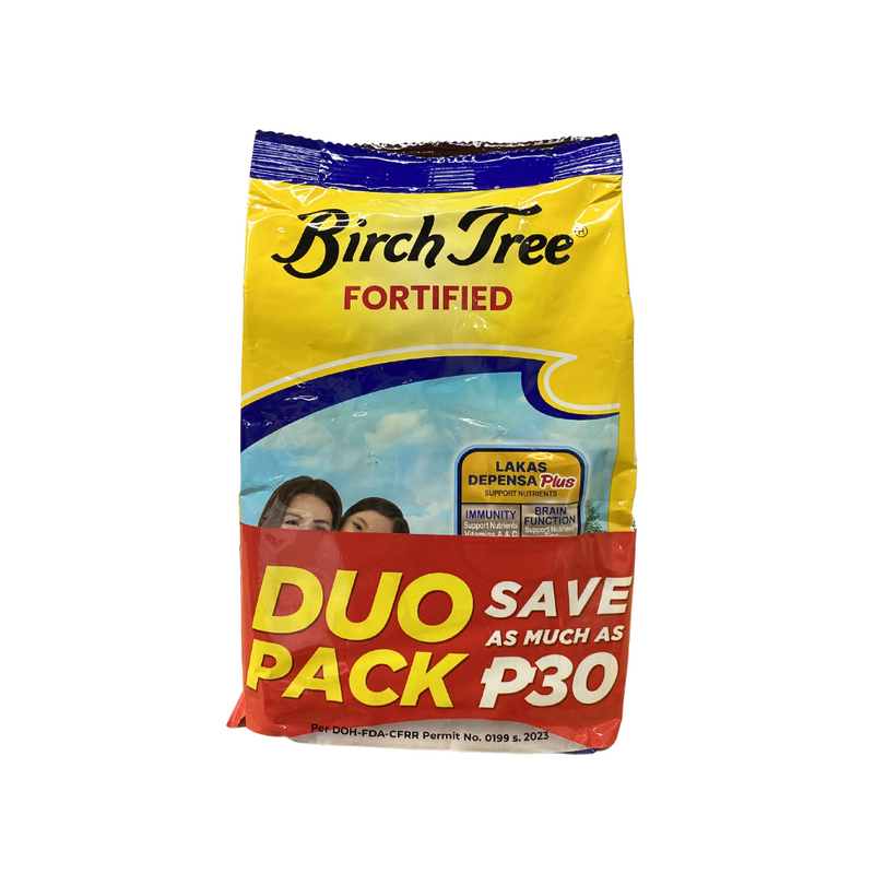 Birch Tree Fortified Milk And Choco Duo Pack