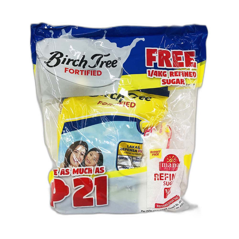 Birch Tree Fortified Milk 660g + 1/4kg Refined Sugar