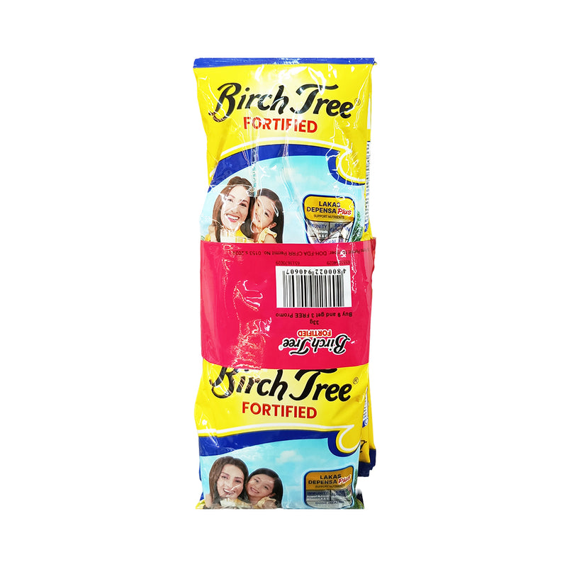 Birch Tree Fortified Milk 33g 9 + 3's