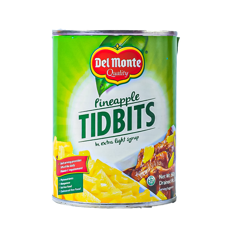 Del Monte Pineapple Tidbits 560g