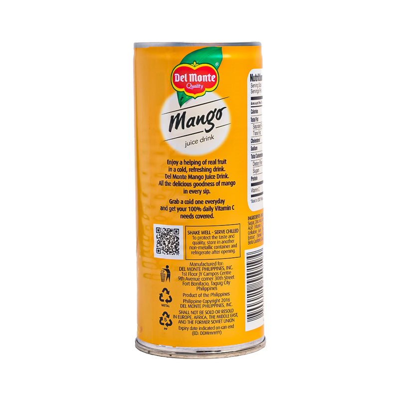 Del Monte Juice Drink Mango (202) 220ml