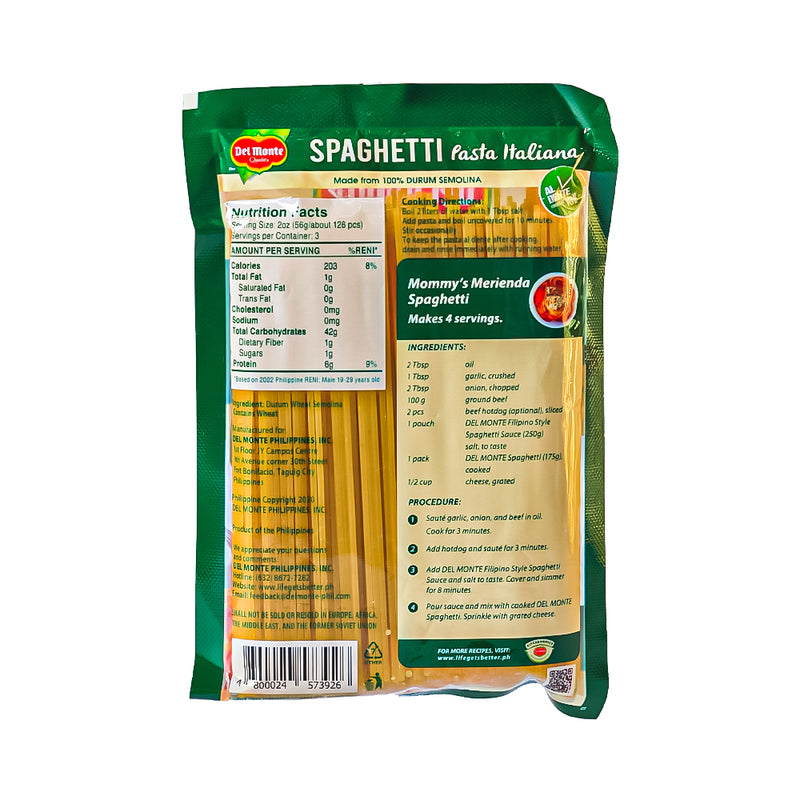 Del Monte Spaghetti 175g