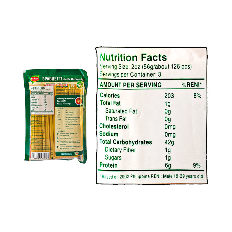 Del Monte Spaghetti 175g