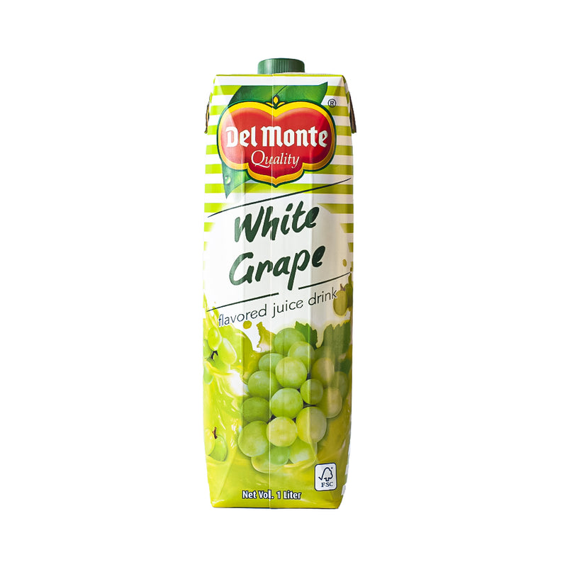 Del Monte Juice Drink White Grape 1L