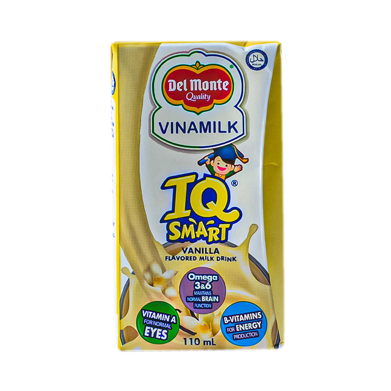 Del Monte Vinamilk IQ Smart Vanilla 110ml