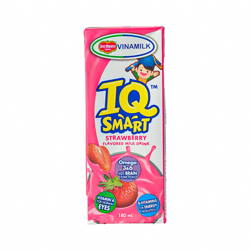 Del Monte Vinamilk IQ Smart Strawberry 180ml