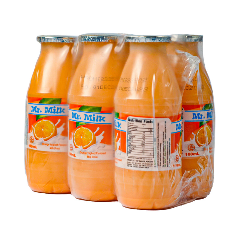 Del Monte Mr. Milk Yogurt Orange 100ml x 6’s