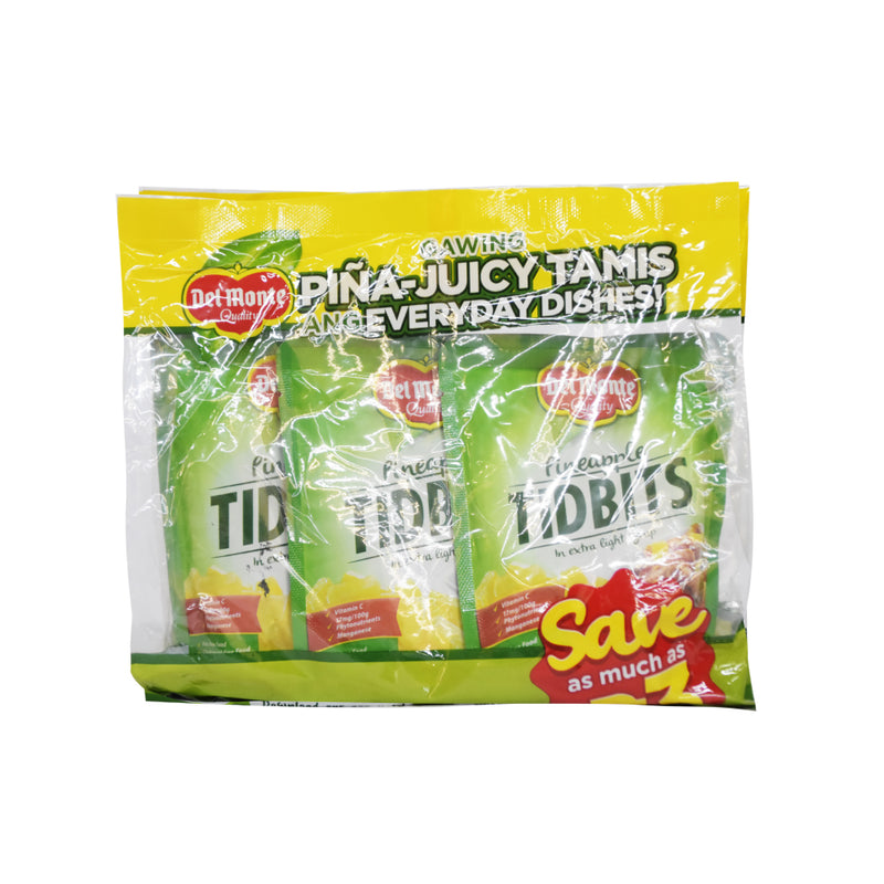 Del Monte Pineapple Tidbits Budget Pack SUP 115g x 3's