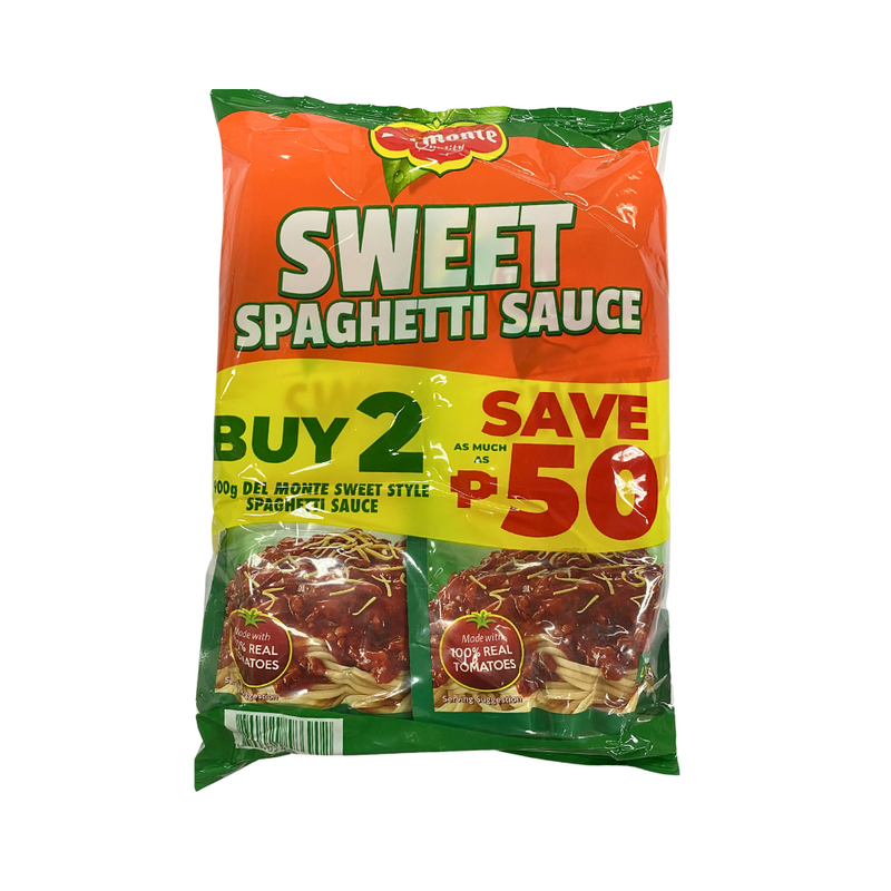 Del Monte Spaghetti Sauce Sweet Style 900g Buy 2’s Savers Pack