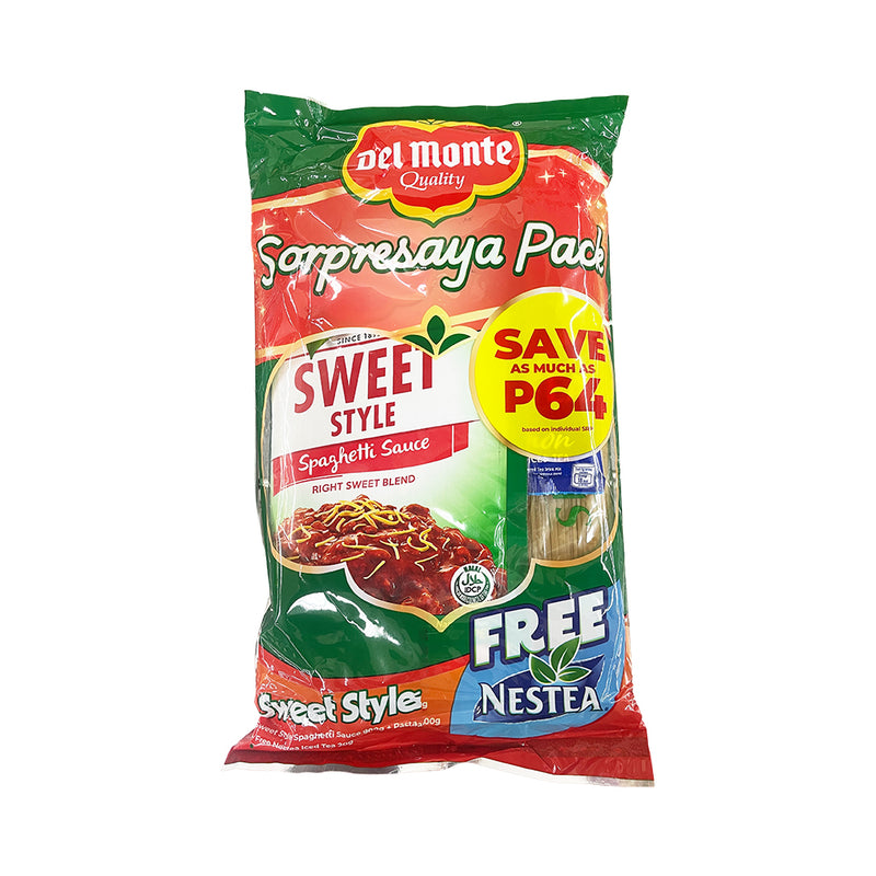 Del Monte Spaghetti Sauce Sweet Party Pack Free Nestea