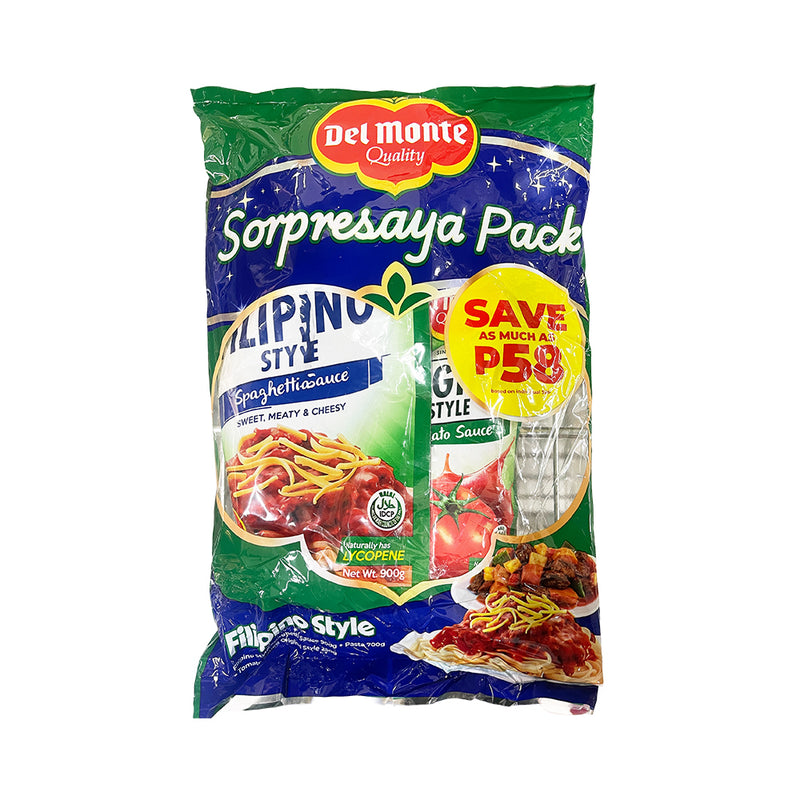 Del Monte Spaghetti Sauce Filipino Party Pack + Tomato Sauce 250g