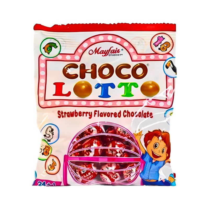 Mayfair Chocolotto Candy Strawberry 24's + 1