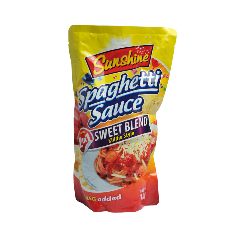 Sunshine Spaghetti Sauce Kiddie Style Sweet Blend 1kg