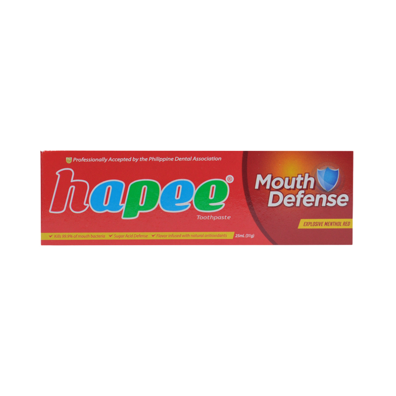 Hapee Toothpaste Explosive Menthol Red 25ml