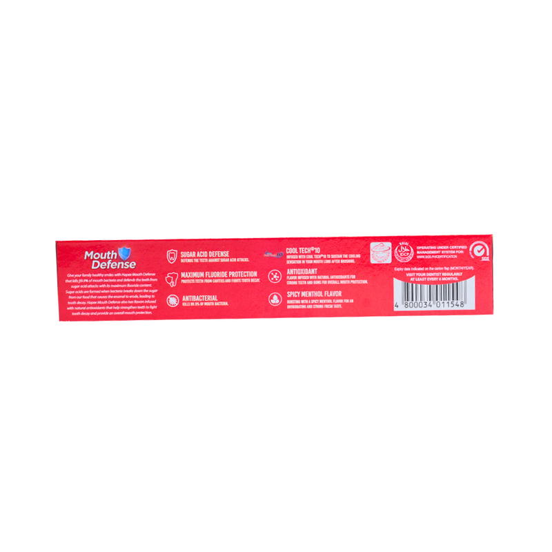 Hapee Toothpaste Explosive Menthol Red 50ml