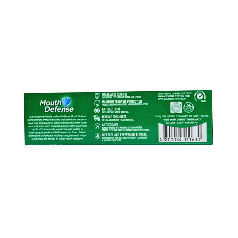 Hapee Toothpaste Fresh Green Outburst 25ml