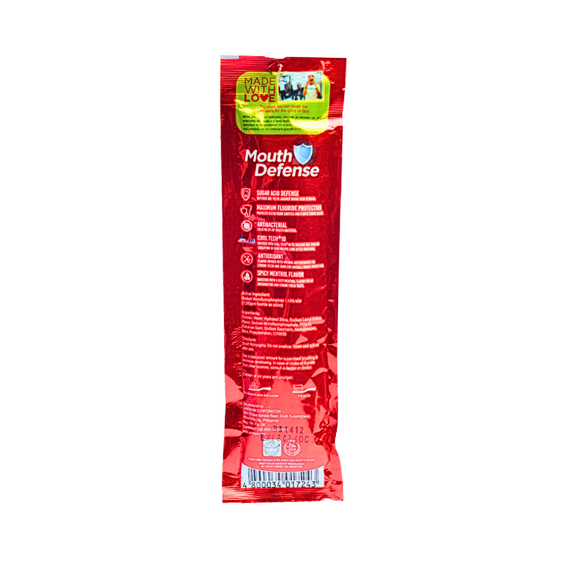 Hapee Toothpaste Explosive Menthol Red 55g