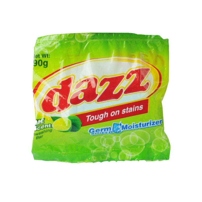 Dazz Dishwashing Bar Lime Scent 90g
