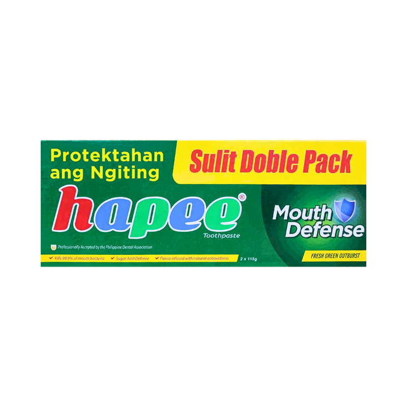 Hapee Toothpaste Sulit Doble Pack 90ml x 2's