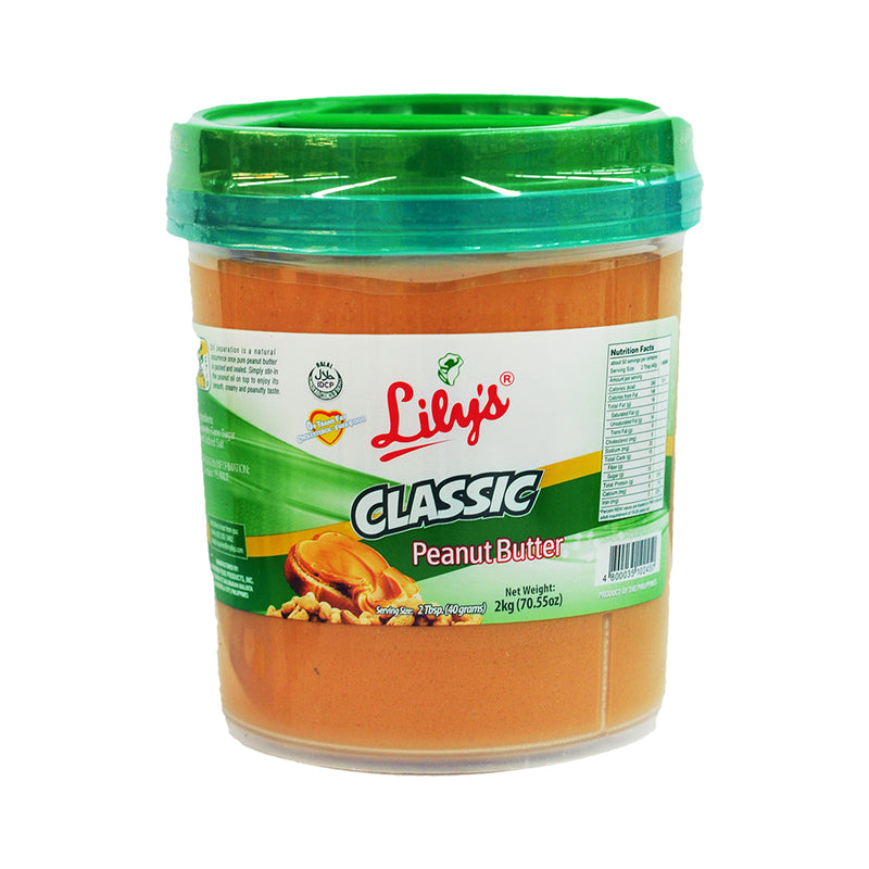 Lily's Peanut Butter Jar 2kg