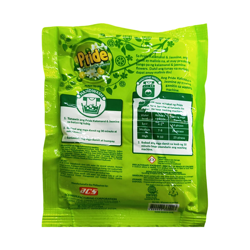 Pride Detergent Powder Kalamansi 40g