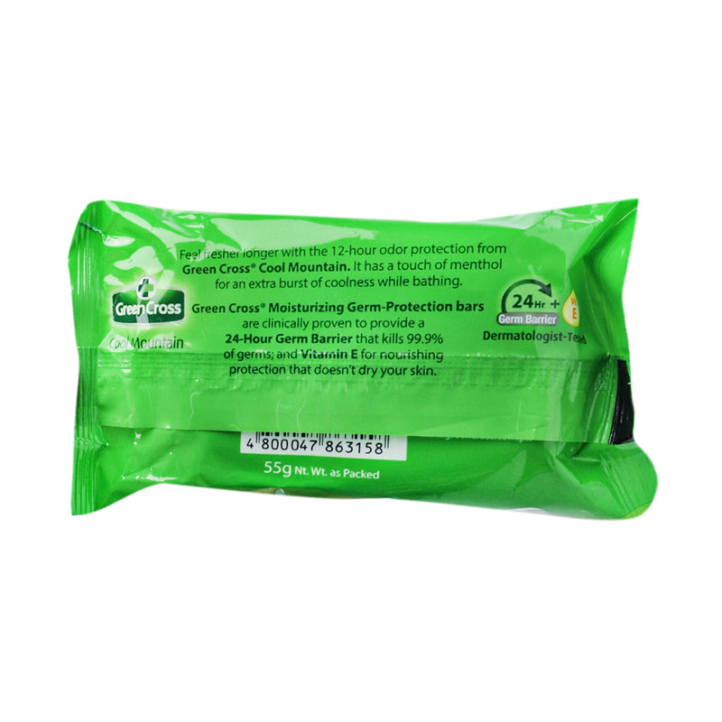 Green Cross Cool Mountain Moist Protection Bar Soap 55g