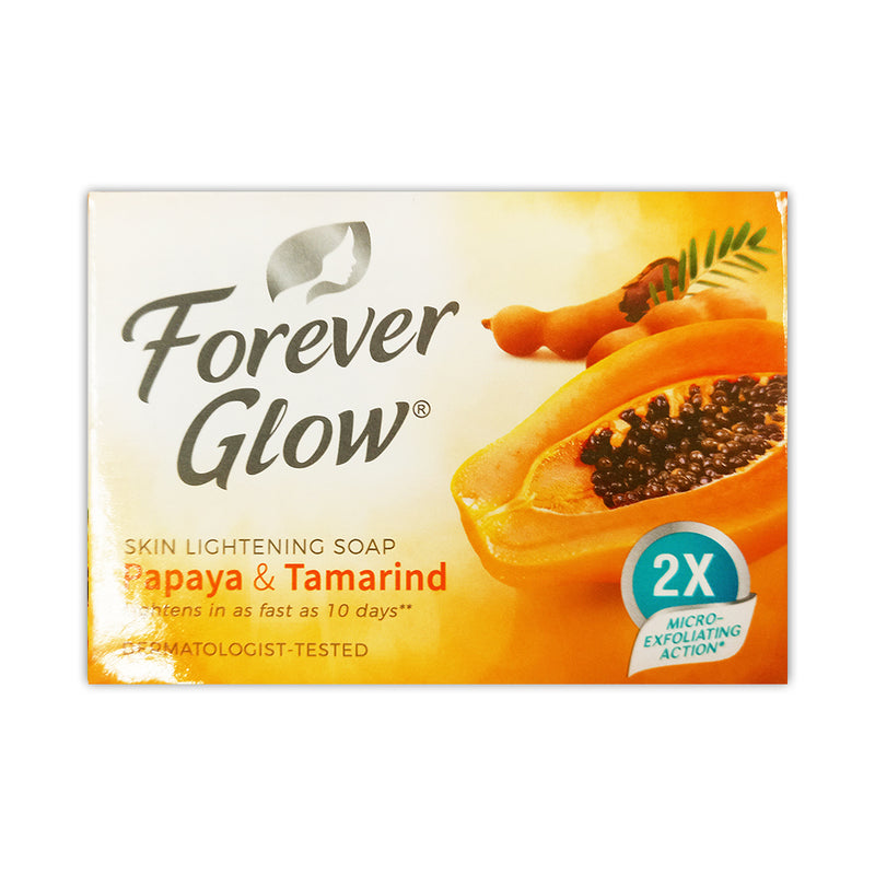 Forever Glow Skin Lightening Soap Papaya And Tamarind 85g