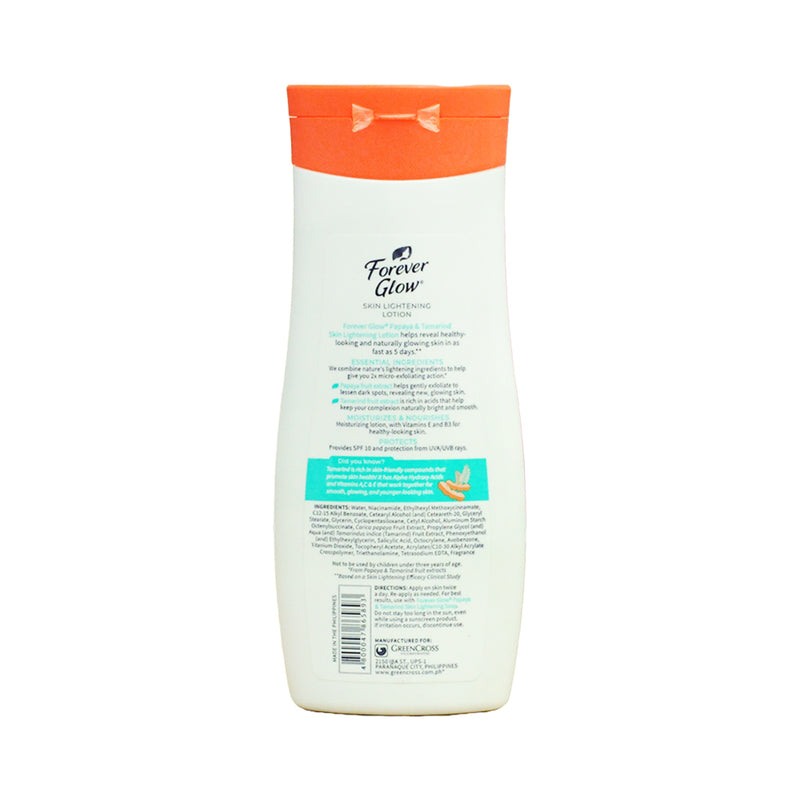 Forever Glow Skin Lightening Lotion Papaya And Tamarind