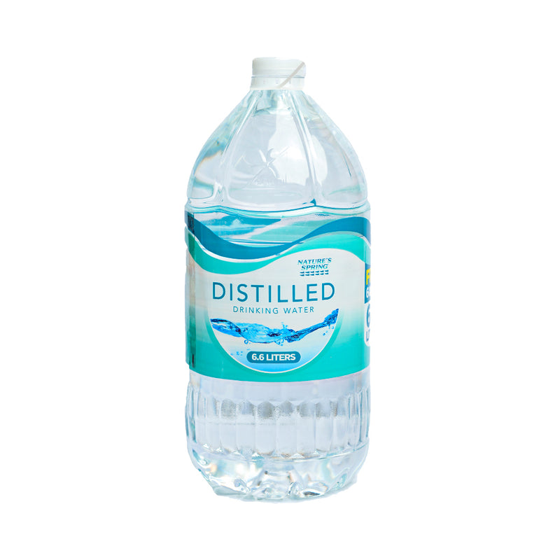 Nature's Spring Distilled Water 6.6L