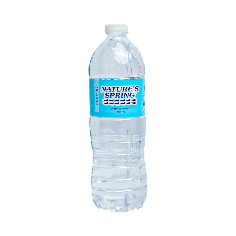 Nature's Spring Purified Water 1L
