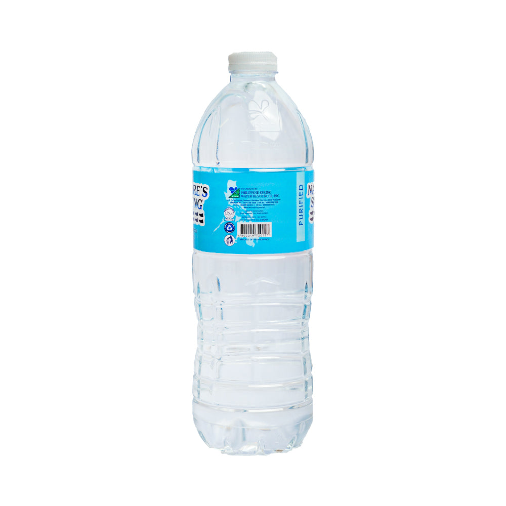 Nature's Spring Purified Water 1L