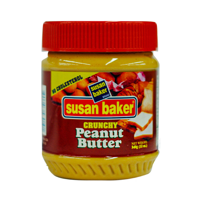 Susan Baker Peanut Butter Crunchy 12oz (340g)