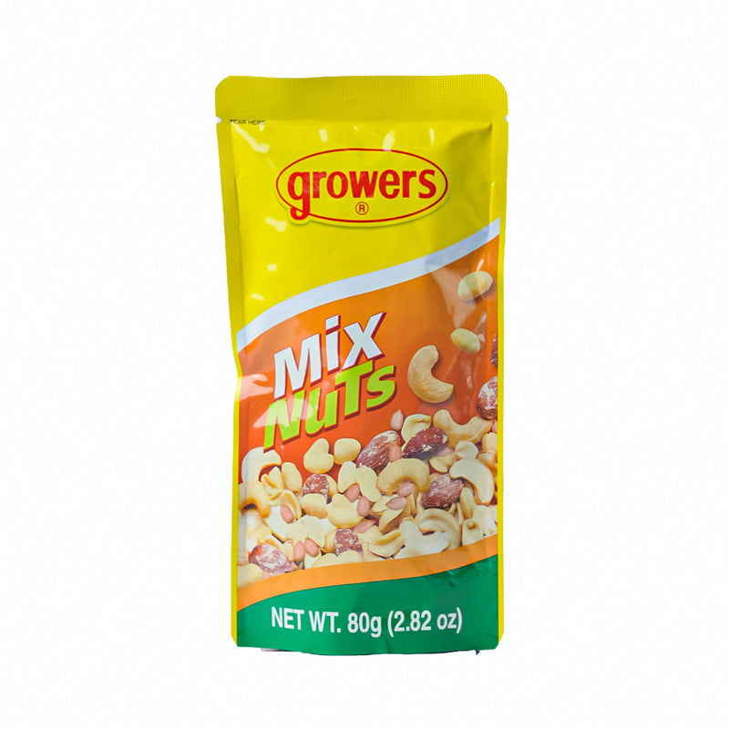 Growers Mixed Nuts 80g
