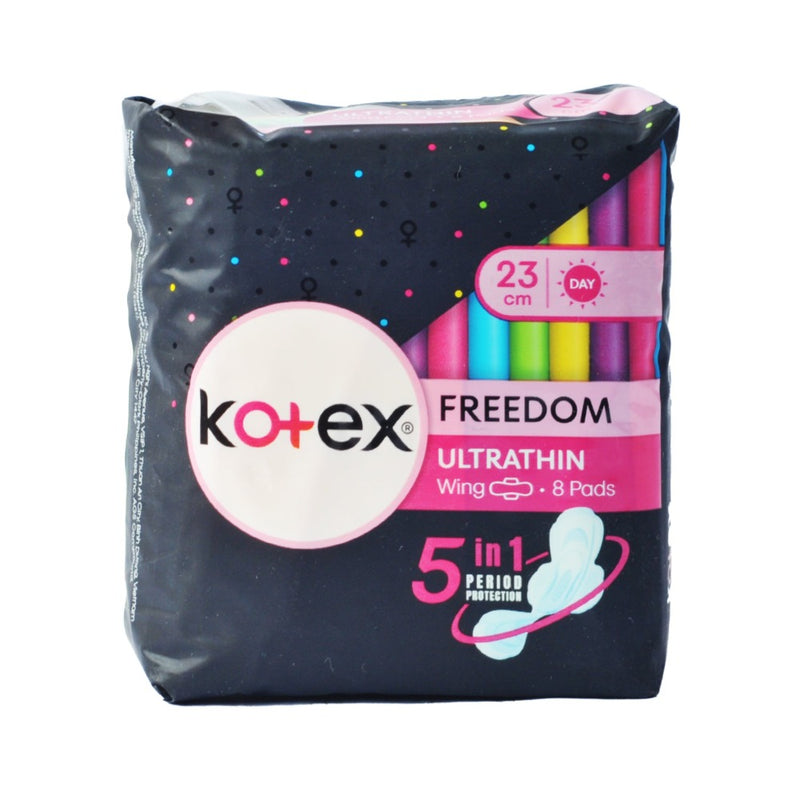 Kotex Freedom Ultrathin Napkin Day With Wings 23cm 8 Pads