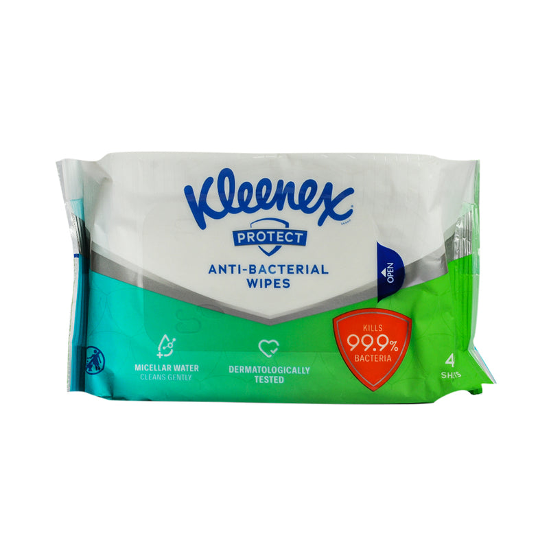 Kleenex Wipes Moist Antibac Shea Butter and Aloe 40 Sheets