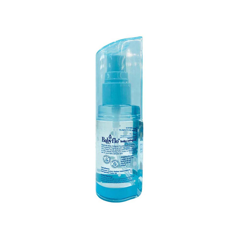 Babyflo Cologne With Sprayer Powder Puff 53ml