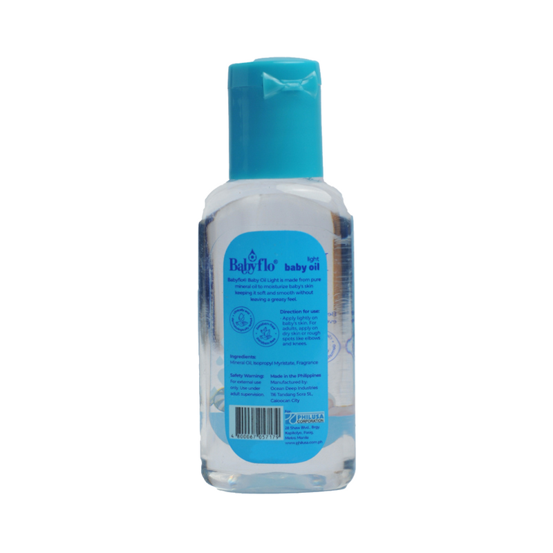 Babyflo Baby Oil Lightly Scented 25ml