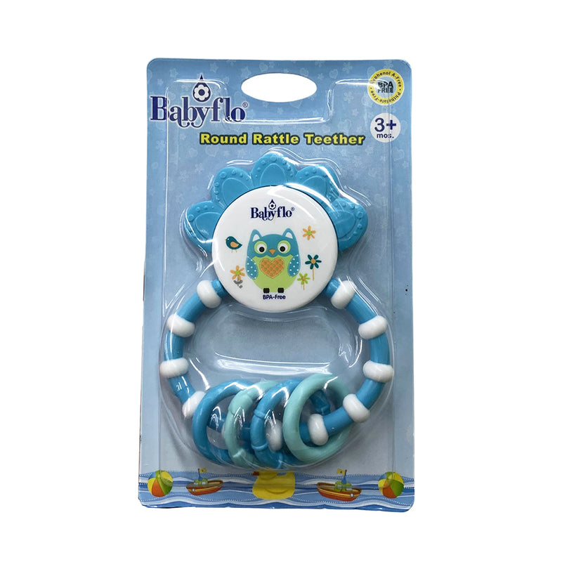 Babyflo Round Rattle Teether