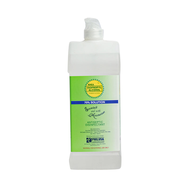 Rhea Isopropyl Alcohol 70% With Moisturizer Pump 1L