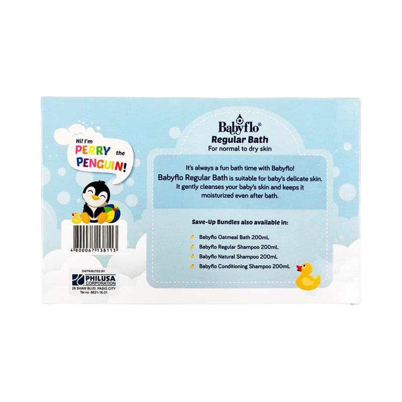 Babyflo Baby Bath Regular 200ml 2 + 1