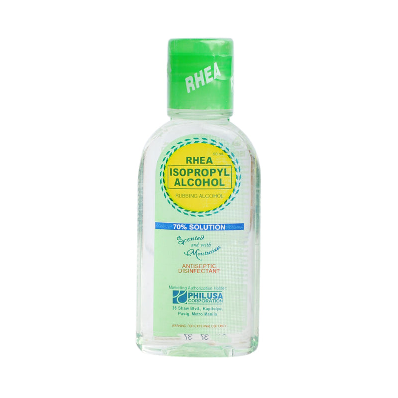 Rhea 70% Isopropyl Alcohol With Moisturizer 60ml